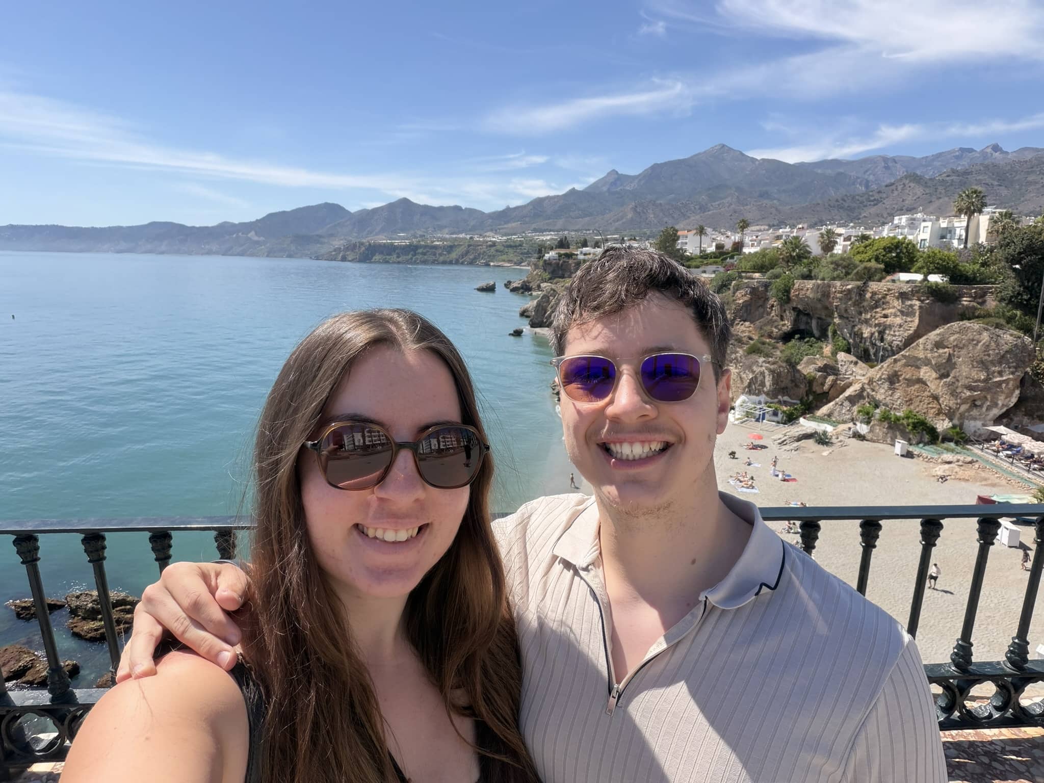 Léo et Elisa à Tenerife