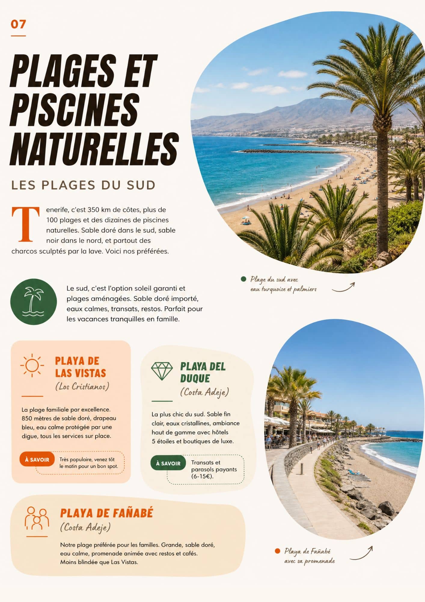 Piscines naturelles à Tenerife