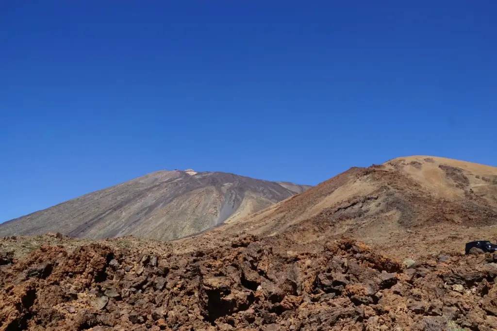 Le Teide et le désert de lave du parc national